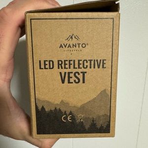 Running/walking reflective vest OS/adjustable fits all